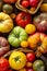 Assortment of Fresh Heirloom Tomatoes