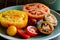 Assortment of Fresh Heirloom Tomatoes