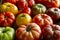 Assortment of Fresh Heirloom Tomatoes