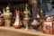 Assortment of an Oriental copper dishware