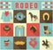 Assortment of Rodeo Themed Icons