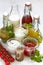 Assortment of salad dressings