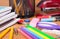 Assortment of School and Office Supplies