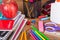 Assortment of School and Office Supplies