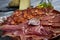 Assortment of spanish cold meats