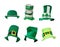 Assortment of St Patricks Day Hats