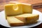 Assortment of Swiss cheeses Emmental or Emmentaler medium-hard c