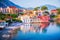 Assos, Greece. Idyllic Kefalonia picturesque village, Greek Islands