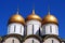 Assumption Cathedral golden domes, Moscow Kremlin