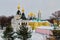 Assumption Cathedral in Kremlin in Dmitrov, Russia