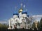 Assumption Cathedral Trinity Lavra in Sergiyev Posad. Russia