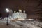 Assumption Cathedral in Winter Night - Vladimir