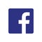 ASTANA, KAZAKHSTAN - July 2, 2020: Facebook icon. Facebook logo. Social media icon.