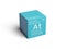 Astatine. Astatium. Halogens. Chemical Element of Mendeleev\\\'s Periodic Table. 3D illustration