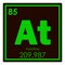 Astatine chemical element