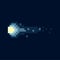 Asteroid pixel celestial body meteor or meteoroid