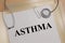 ASTHMA - medical concept