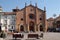 Asti, Piedmont,/Italy -03/15/2007- St. Secondo square with the church of St.Secondo