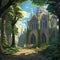 Astonishing Cathedral Canopy in Dense Forest