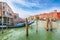 Astonishing morning cityscape of Venice with famous Canal Grande