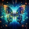 Astonishing Wallpaper Blueprint Butterflies