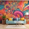 Astonishing wallpaper Carnival Colors