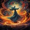 Astonishing Wallpaper: Sufi Swirls - Whirling Dervishes Lost in a Trance of Divine Love