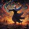 Astonishing Wallpaper: Sufi Swirls - Whirling Dervishes Lost in a Trance of Divine Love