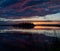 Astotin Lake Sunset