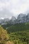 Astraka peak of Mount Tymfi Epirus