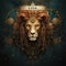 The astrological combination of sun conjunct chiron in zodiac sign lion