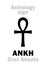 Astrology: ANKH key (Crux Ansata)