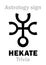 Astrology: asteroid HEKATE (Trivia)