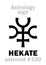 Astrology: asteroid HEKATE (Trivia)