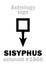 Astrology: asteroid SISYPHUS