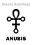 Astrology: astral planet ANUBIS