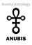 Astrology: astral planet ANUBIS