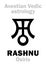 Astrology: astral planet RASHNU (Osiris)