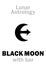 Astrology: Black MOON (with bar)