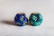 Astrology Dice with zodiac symbol of Aries and its ruling planet Mars