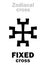 Astrology: FIXED cross