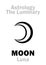 Astrology: Luminary MOON (Luna)