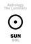 Astrology: Luminary SUN (SOL)