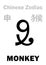 Astrology: MONKEY (sign of Chinese Zodiac)