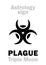 Astrology: PLAGUE (Black Triple Moon)