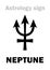 Astrology: planet NEPTUNE