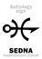 Astrology: planet SEDNA