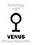 Astrology: planet VENUS