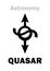 Astrology: QUASAR (Relict radiation)