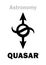 Astrology: QUASAR (Relict radiation)